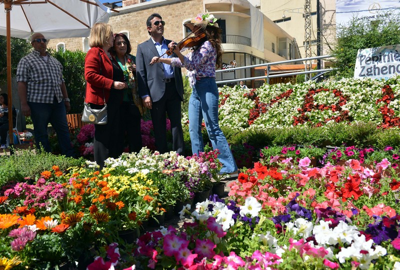 Opening of Marche aux Fleurs in Byblos 